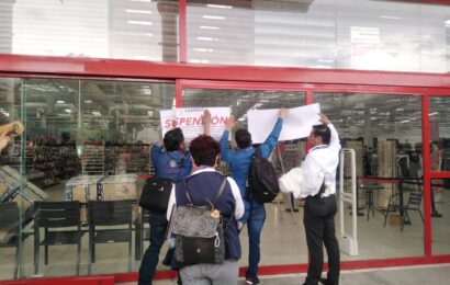 Suspendió COEPRIST centro comercial en Tlaxcala Capital