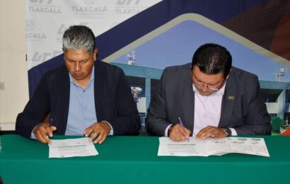 Firmó UTT convenio con CANACINTRA Tlaxcala en beneficio de la comunidad estudiantil