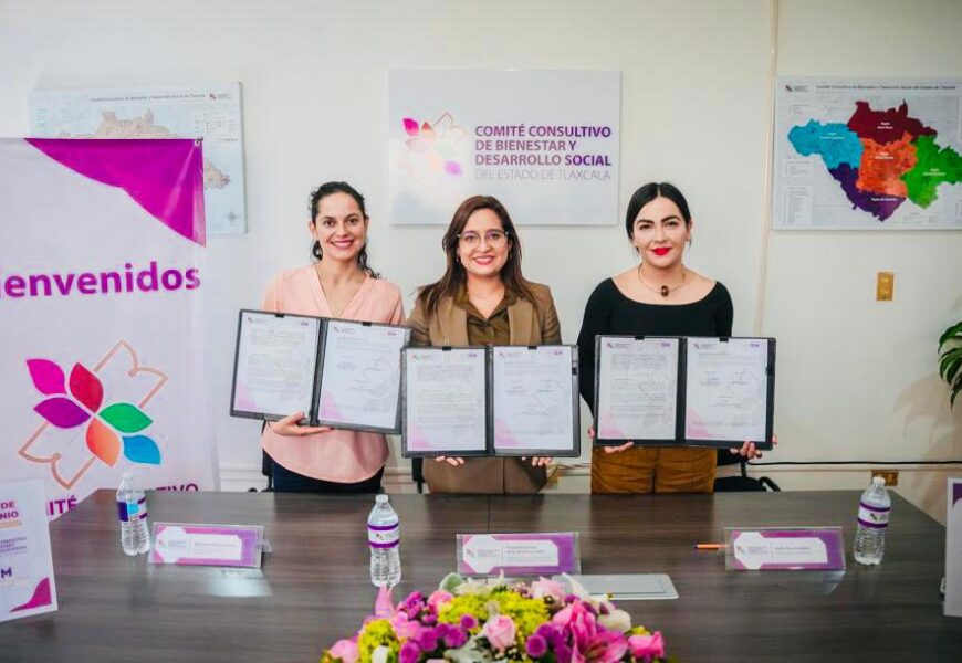 Secretaría de bienestar e IEM coordinan acciones para empoderar a mujeres tlaxcaltecas