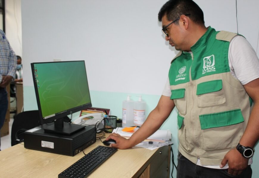 Avanza Sector Salud con entrega de equipo de cómputo a hospitales de IMSS-BIENESTAR
