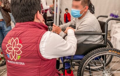 Beneficia Secretaría de Bienestar a 660 tlaxcaltecas con discapacidad