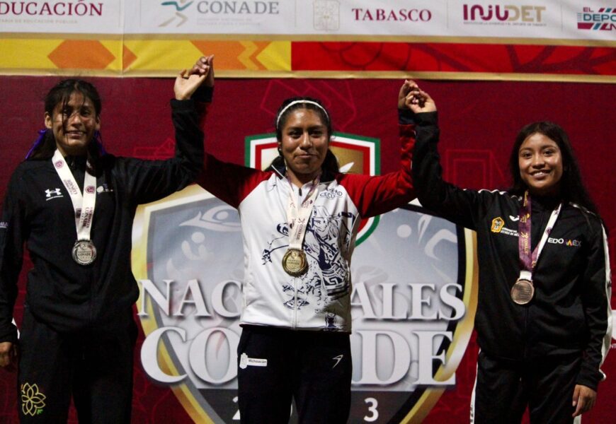 Leslhy Hernández es subcampeona de los 5000 metros planos en Nacionales CONADE 2023