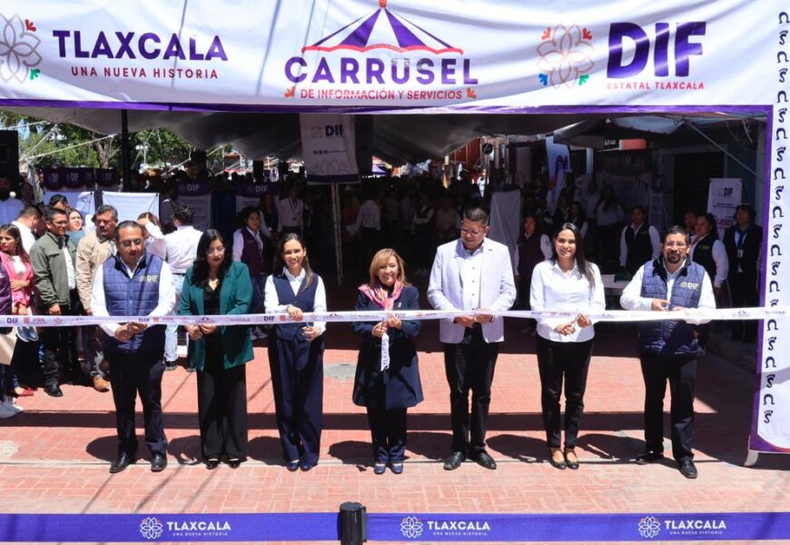 Encabeza Gobernadora carrusel de información y servicios en Calpulalpan