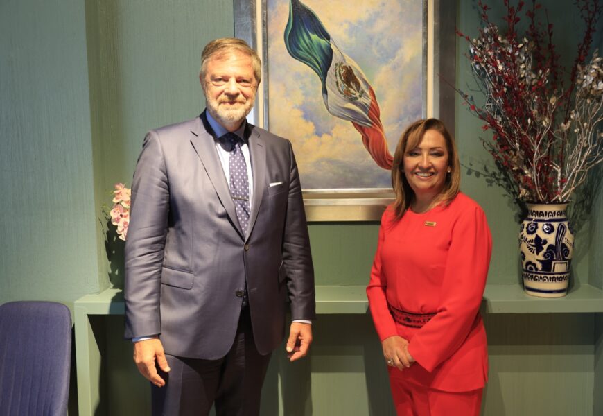 Fortalecen Gobierno de Tlaxcala y Embajada de Alemania lazos de cooperación internacional