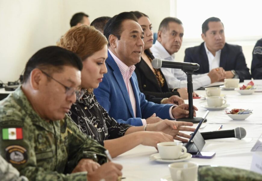 Se fortalece la coordinación en materia de seguridad entre la Capital y municipios pertenecientes a la Región II de Tlaxcala