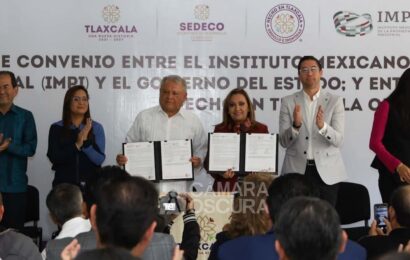 Firma de Convenio para la Protección de la Propiedad Industrial en Tlaxcala