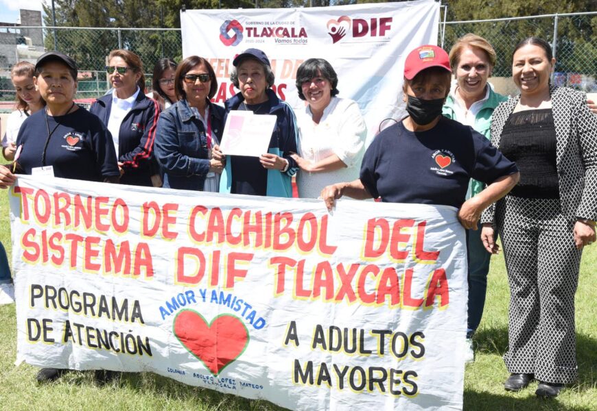 Celebran en Tlaxcala Capital “Día del Abuelo” con actividades deportivas