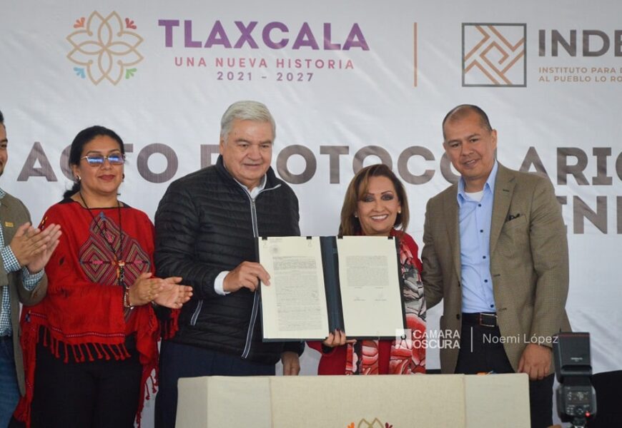 Donó Instituto para devolver al pueblo lo robado predio al gobierno de Tlaxcala en Huamantla