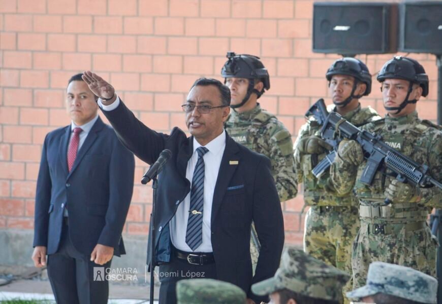Presenta Gobernadora a Alberto Martín Perea Marrufo como titular de la SSC