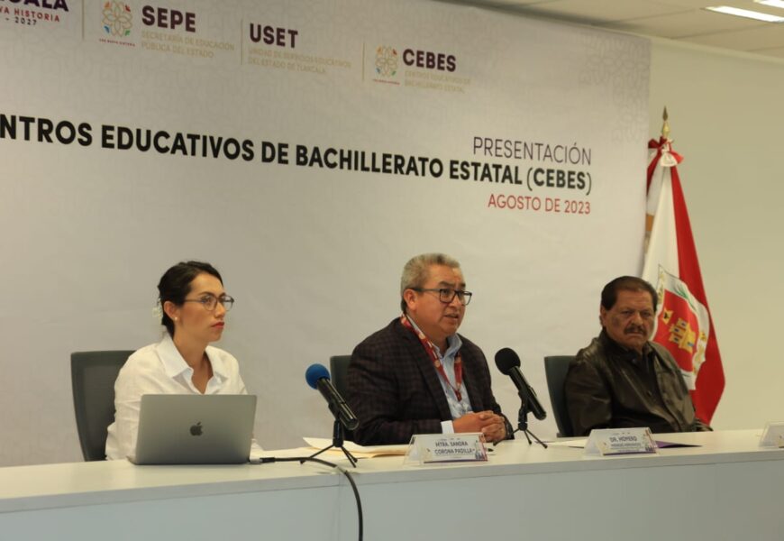 Presenta SEPE-USET centros educativos de Bachillerato Estatal