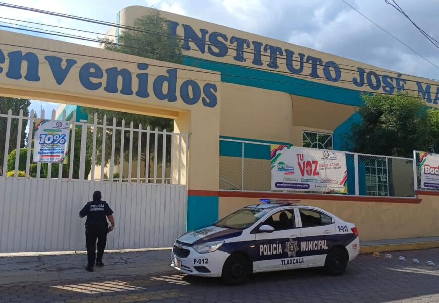 Policía capitalina mantienen vigilancia en escuelas en periodo vacacional