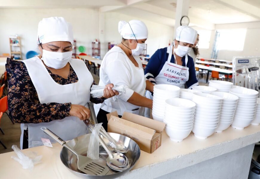 Listos 285 comedores escolares para ofrecer comida caliente en nuevo ciclo escolar