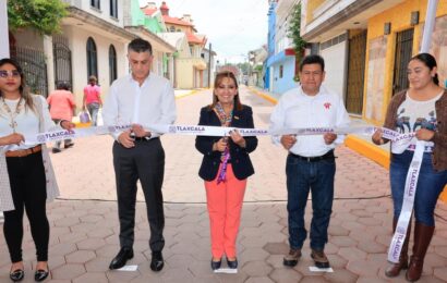 Inauguración de Calles en Huactzinco Impulsa la Calidad de Vida