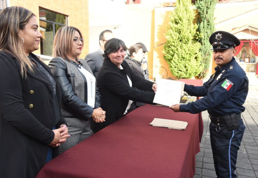 Certifica Gobierno de México a policías de Tlaxcala Capital