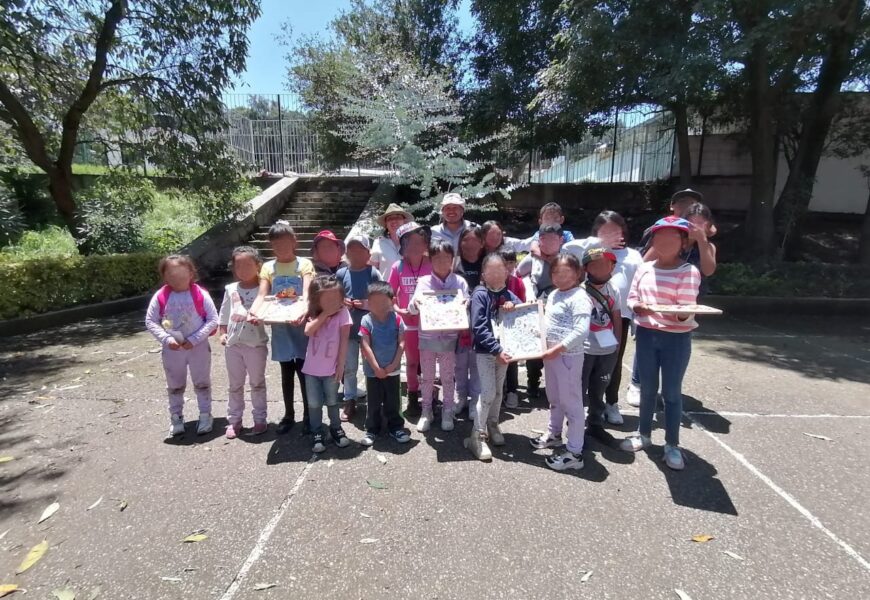 Recibe SMA a infantes y jóvenes en jardín botánico de Tizatlán durante periodo vacacional
