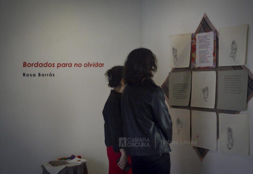 «Bordados para no Olvidar» de Rosa Borras en galería MUNIVE