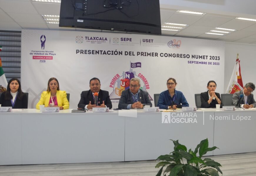 Autoridades presentan Primer  congreso NUMET