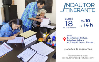 «Indautor» llega a Tlaxcala para proteger derechos de autor