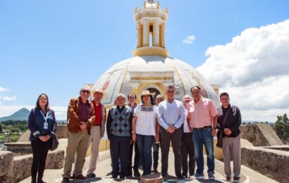 Alejandra Frausto supervisa trabajos de restauración en municipios de Tlaxcala