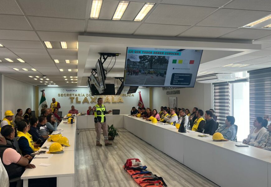 Realiza SEPE–USET capacitación de brigadas de auxilio