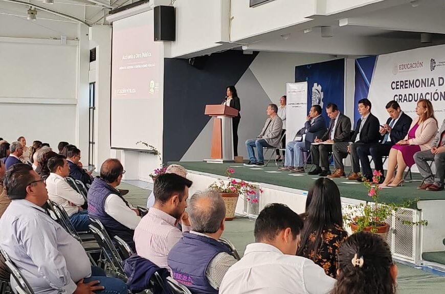 Presentó Gobierno del estado conferencia “Auditoría a obra pública”