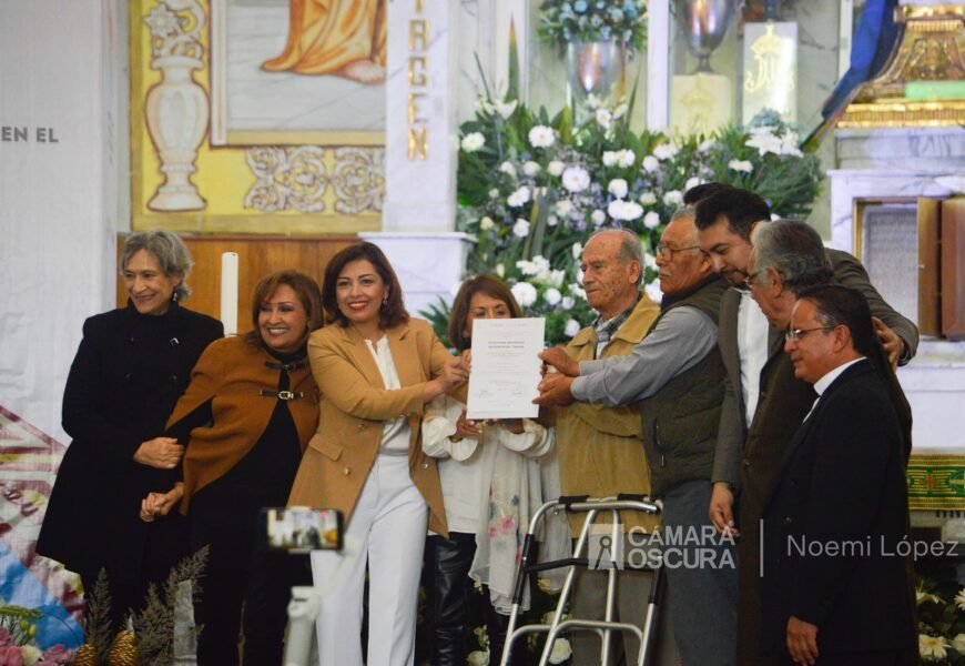 Reconocen alfombras y tapetes de Huamantla como patrimonio cultural inmaterial de México