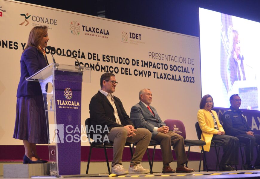 Encabezó Gobernadora presentación de metodología para medir el impacto del mundial de voleibol de playa