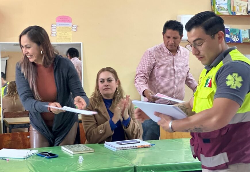 Capacita protección civil de Tlaxcala Capital a personal educativo
