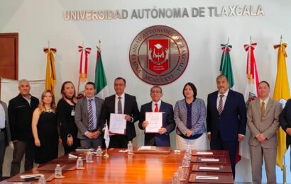 UATx y SSC firman convenio por Cultura de Paz