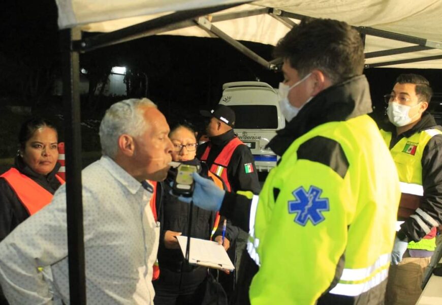 Mantiene Ayuntamiento capitalino su operativo de alcoholímetria
