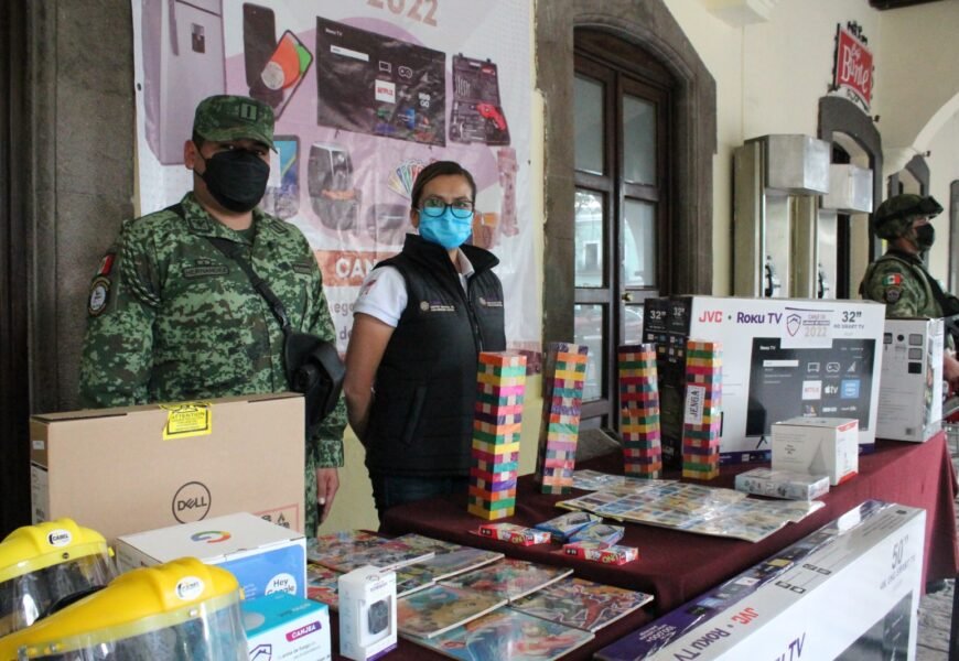 Anuncian segunda etapa de Canje de Armas 2023 en Tlaxcala