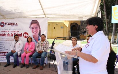 El «Camión de la Salud» inicia sus recorridos por el municipio de Tlaxcala