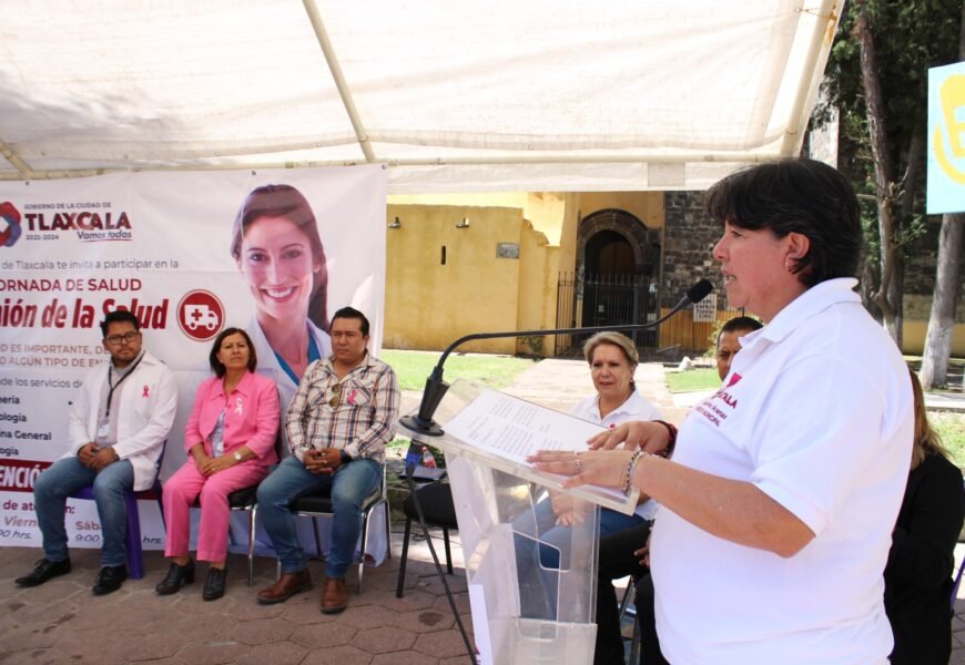 El «Camión de la Salud» inicia sus recorridos por el municipio de Tlaxcala