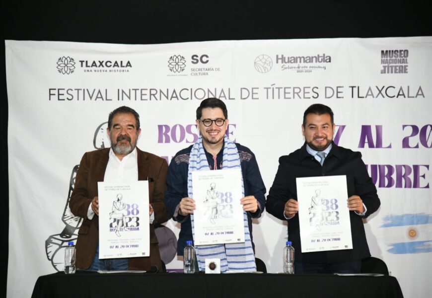 Presenta Secretaría de Cultura 38 Festival Internacional de Títeres Rosete Aranda
