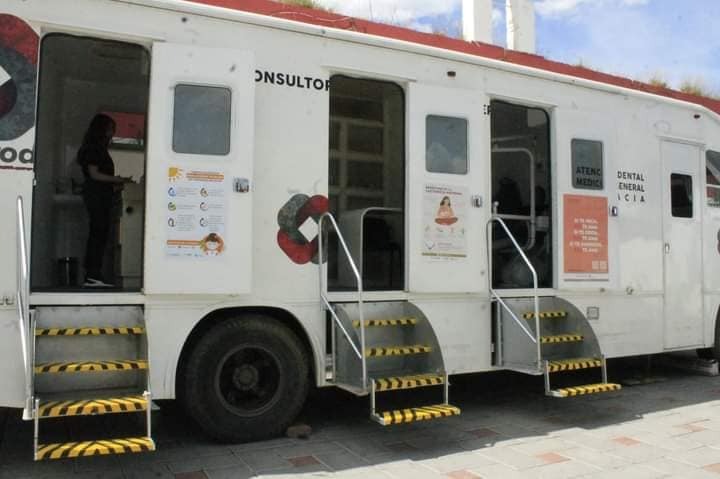 El Camión de la Salud sigue su recorrido por Tlaxcala Capital