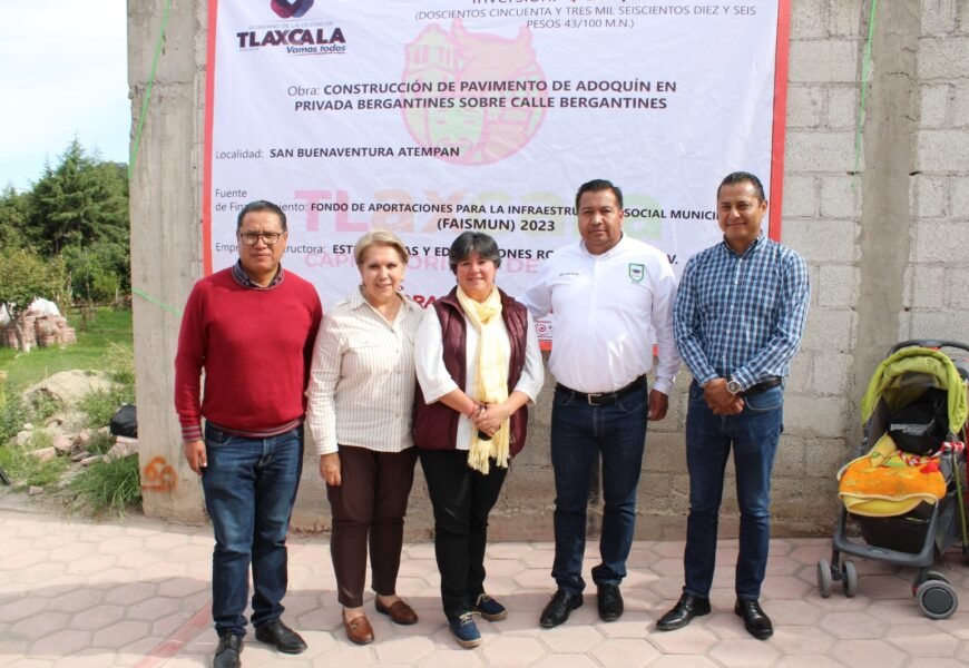 Inaugura Maribel Pérez Arenas, obras de beneficio en Atempan Inaugura Maribel Pérez Arenas, obras de beneficio en Atempan