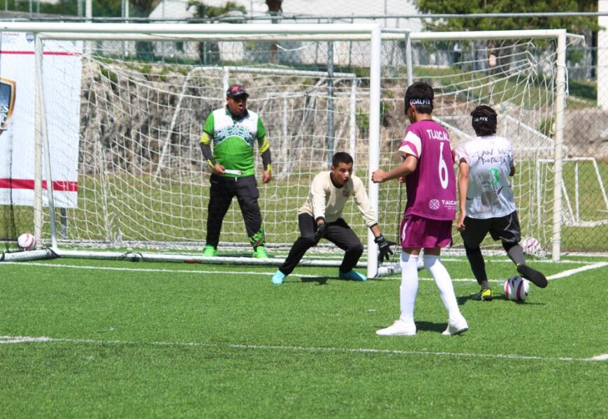 Concluye Tlaxcala participación en fútbol para ciegos en Paranacionales CONADE 2023