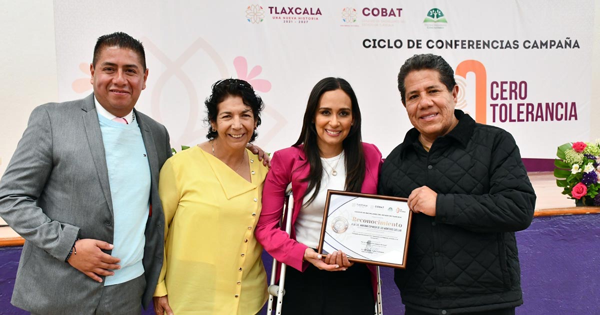 Ciclo de Conferencias "Cero Tolerancia" en el Cobat Tlaxcala: Compromiso por un ambiente educativo respetuoso