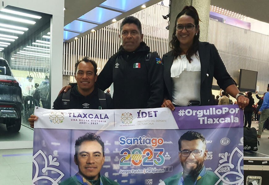 Delegación tlaxcalteca regresa triunfal de los Juegos Panamericanos Santiago 2023 Delegación tlaxcalteca regresa triunfal de los Juegos Panamericanos Santiago 2023