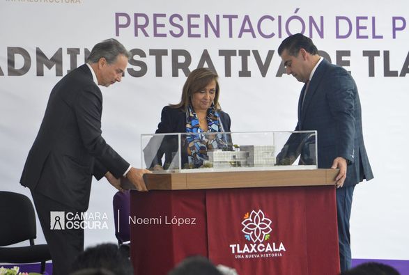 Gobernadora presenta la Ciudad Administrativa de Tlaxcala
