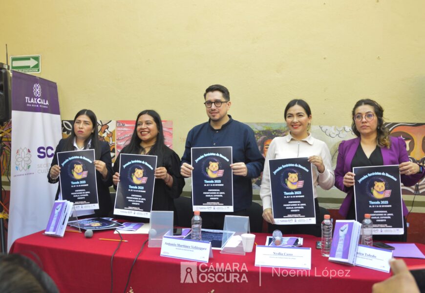 Presentan  Jornadas Feministas de Literatura Tlaxcala 2023