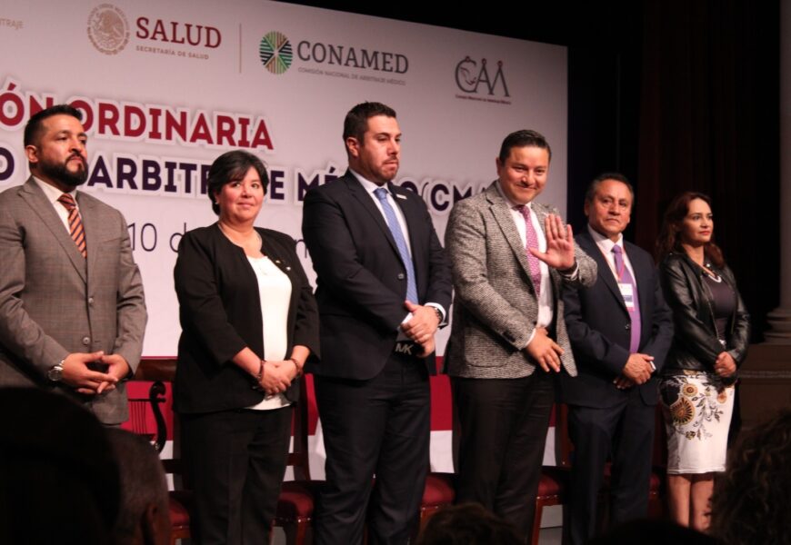 Asiste Maribel Pérez a apertura de trabajos de la Comisión Nacional de Arbitraje Médico