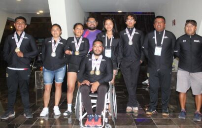 Selección tlaxcalteca de deporte adaptado brilla en competencia nacional