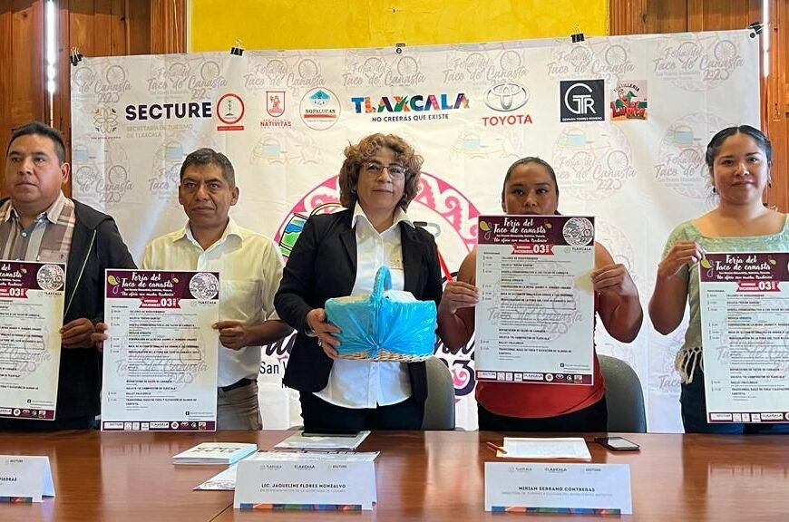 Anuncia SECTURE la feria del taco de canasta 2023 Anuncia SECTURE la feria del taco de canasta 2023