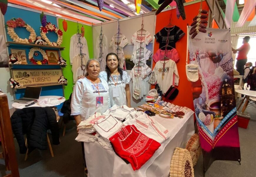 Tlaxcala destaca en el Tianguis de Pueblos Mágicos: Ixtenco, Tlaxco y Huamantla presentes