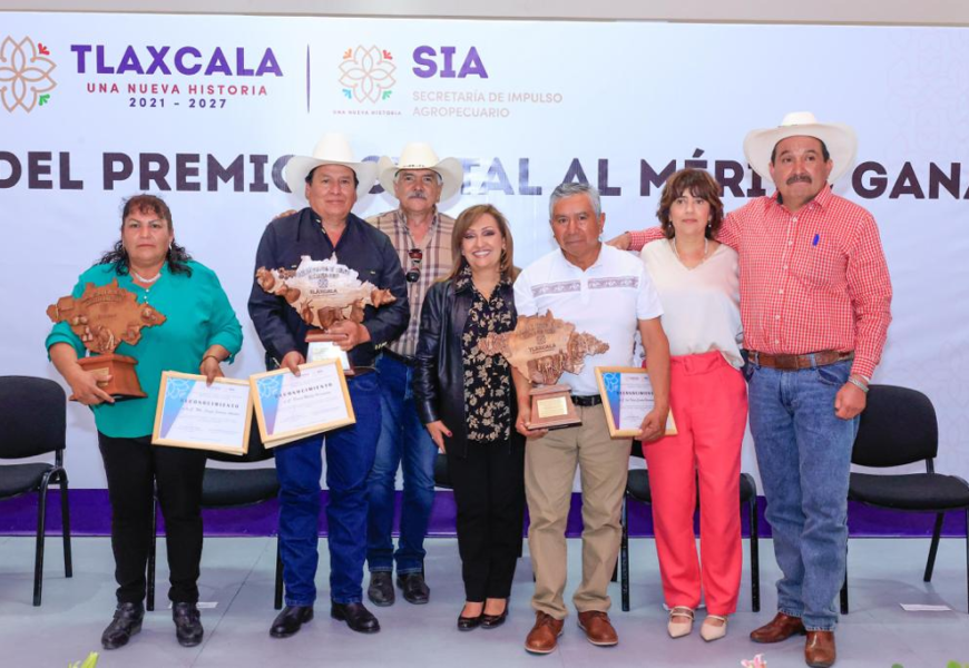 Otorgó Gobernadora “Premio Estatal al Mérito Ganadero 2023”
