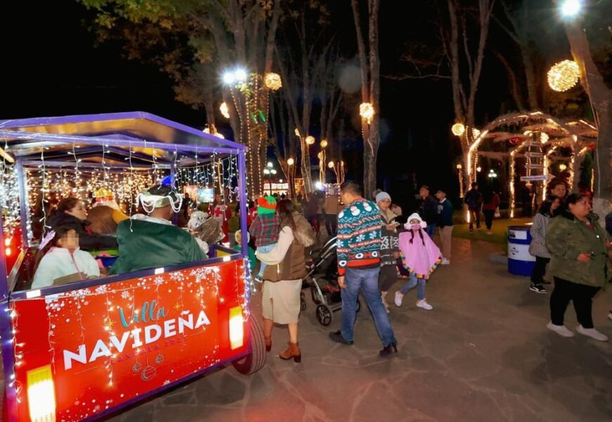 Villa navideña es un escaparate de la cultura y talento tlaxcalteca