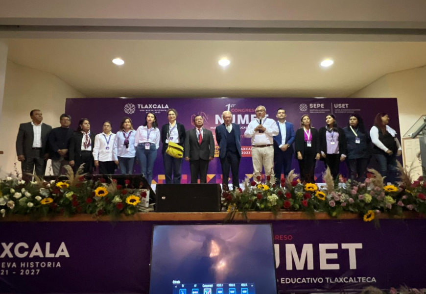 Clausuró secretario de educación trabajos del primer congreso NUMET 2023