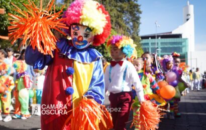 Menores, desbordan alegría en el desfile infantil del “Carnaval Tlaxcala 2024”