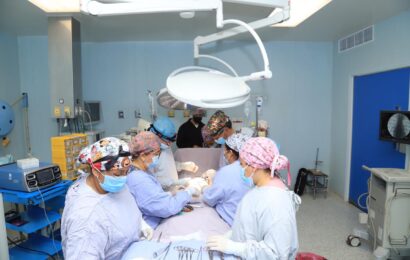 Se recupera niña operada en el hospital infantil de Tlaxcala por cirujano pediatra de Inglaterra